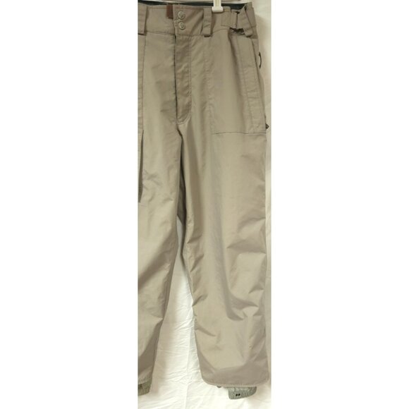 Burton Mens Large Gray Tactic Ski Snowboard Insulated Winter Snow Nylon Pants - Picture 3 of 16